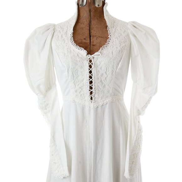 1970's Gunne Sax Prairie Dress - Picture 2 of 7